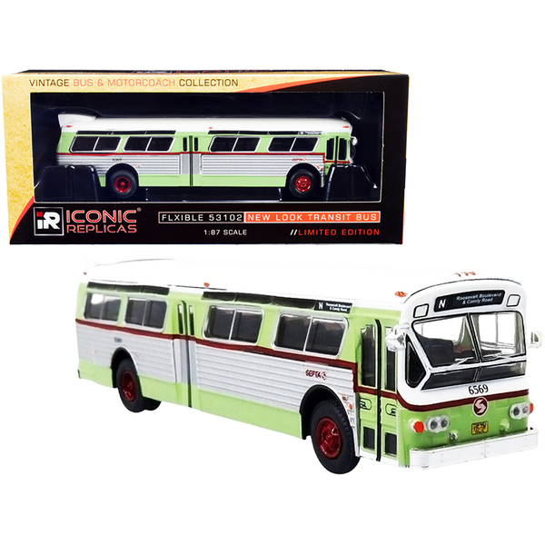 Iconic Replicas Flxible 53102 SEPTA Transit Bus 1/87 HO Scale