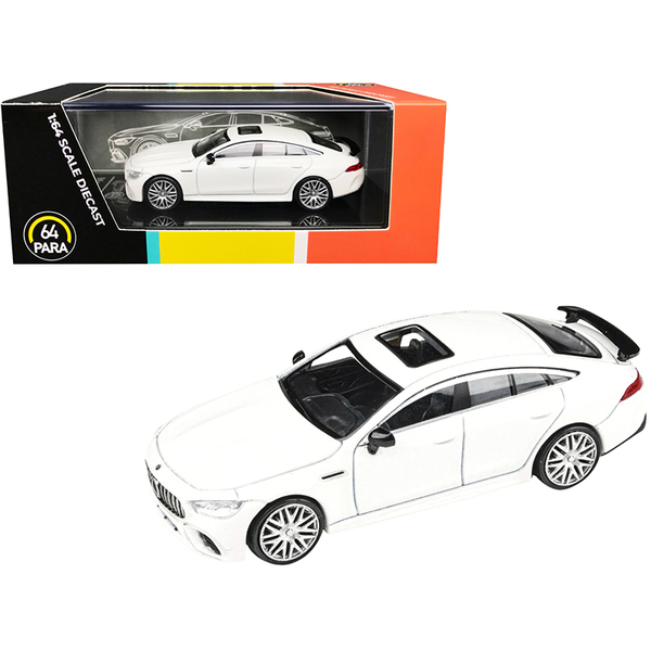 Paragon 1/64 Mercedes-AMG GT 63 S - Diamond White Diecast