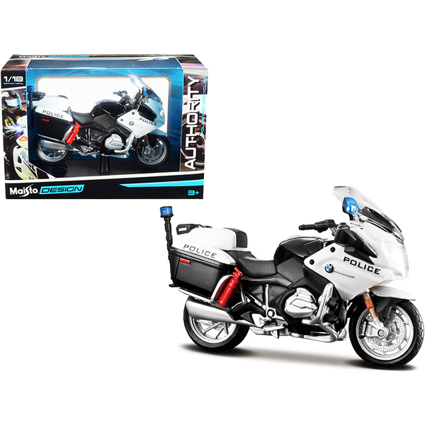 Maisto BMW R1200RT U.S. Police Motorcycle 1/18 Scale