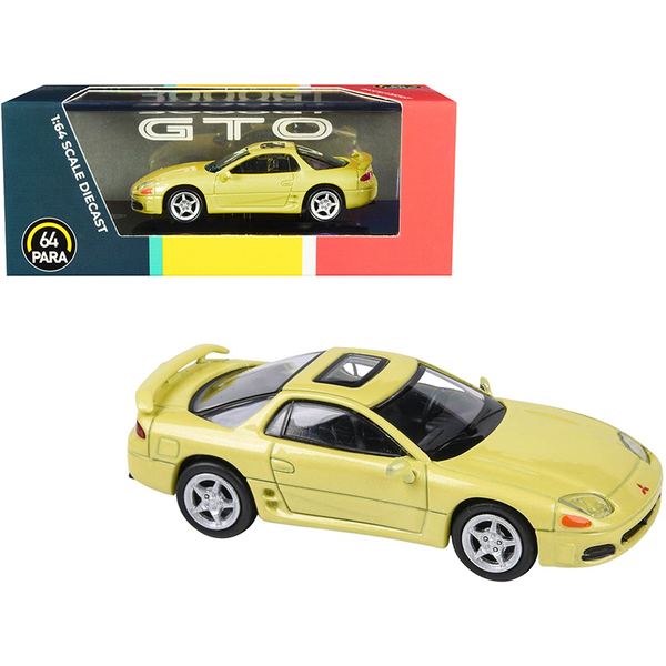 Paragon 1/64 Mitsubishi 3000GT GTO "Martinique Yellow Pearl"