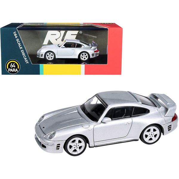 Paragon RUF CTR2 Silver Metallic 1/64 Diecast Car