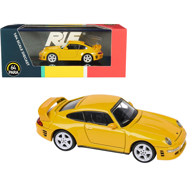 Paragon RUF CTR2 Blossom Yellow 1/64 Diecast Car