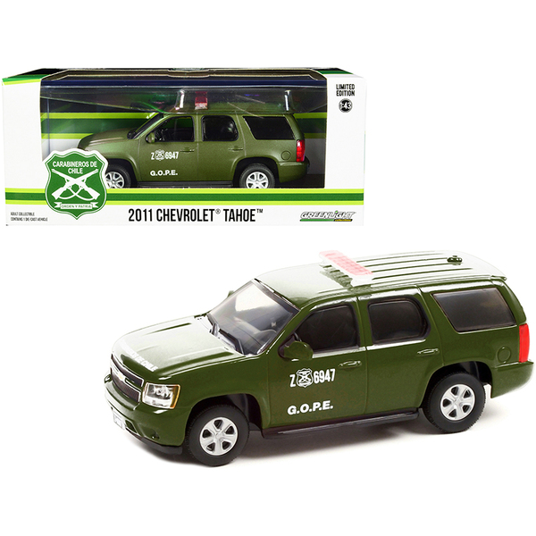 Greenlight 2011 Chevrolet Tahoe Carabineros de Chile 1/43