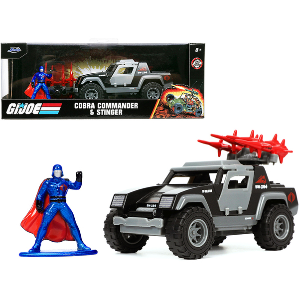 Jada G.I. Joe Stinger w/ Cobra Commander 1/32 Diecast