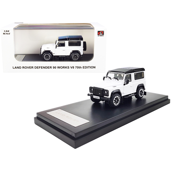 LCD Models White Land Rover Defender 90 (70th Edition)