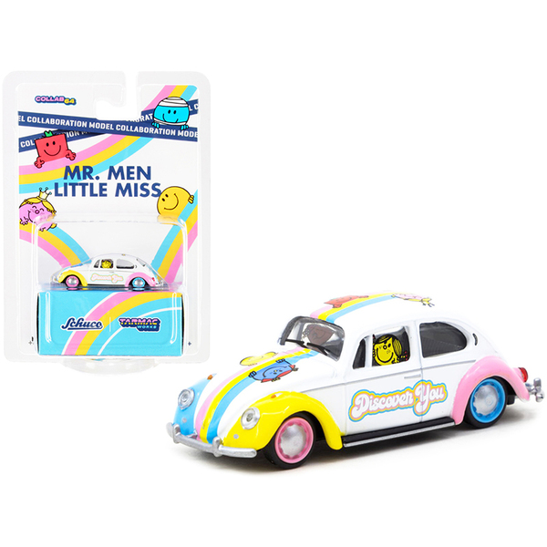 Schuco Tarmac Works VW Beetle Low Rider Mr. Men Collab 1/64