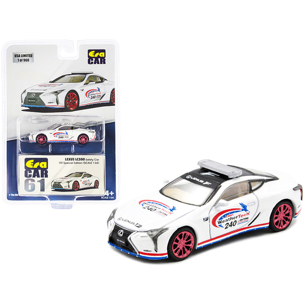 Era Car Lexus LC500 IMSA Safety Car 1/64 Diecast