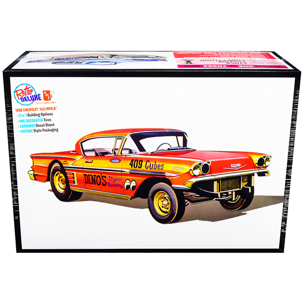 AMT 1958 Impala "Ala-Impala" 3-in-1 Model Kit 1/25