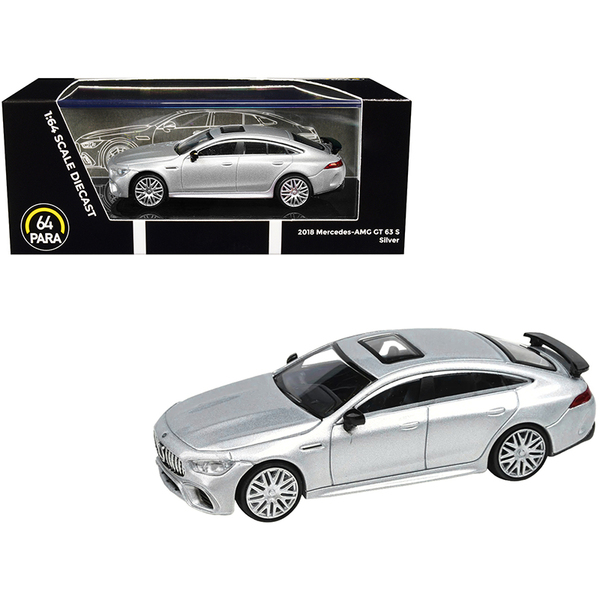 Paragon 2018 Mercedes-AMG GT 63 S 1/64 Silver Metallic