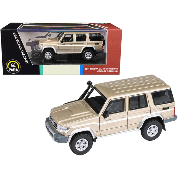 Paragon 1/64 Vintage Gold 2014 Toyota Land Cruiser 76