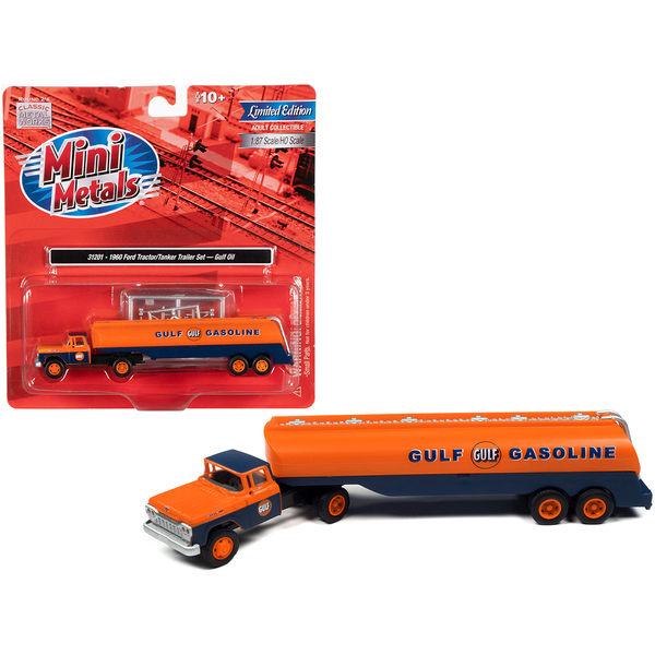 Classic Metal Works 1960 Ford Gulf Oil Tanker HO