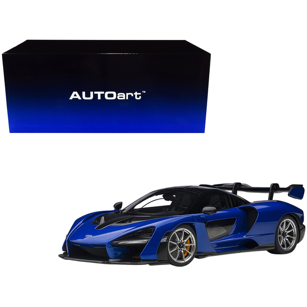 Autoart Kyanos Blue McLaren Senna Trophy 1/18 Model