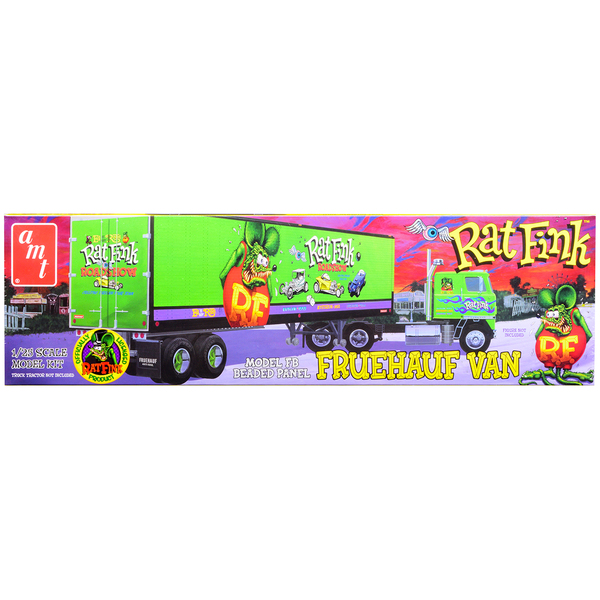AMT 1/25 "Rat Fink" Fruehauf Van Trailer Kit