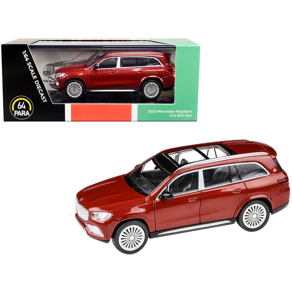 Paragon 1/64 Mercedes-Maybach GLS 600 Red Sunroof Model