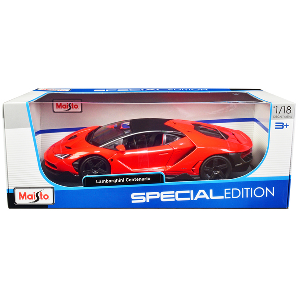 Maisto Lamborghini Centenario 1:18 - Orange & Matte Black