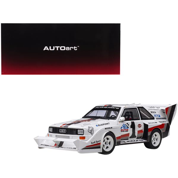 Autoart Audi Quattro S1 Pikes Peak 1/18 Walter Roehrl Model
