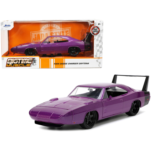 Jada 1969 Dodge Charger Daytona - Purple Metallic