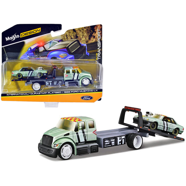 Maisto Elite Transport: Flatbed & 88 Ford Mustang LX