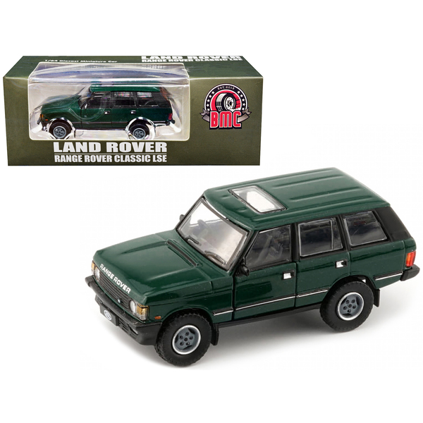 BM Creations Range Rover Classic LSE Green 1/64 Diecast