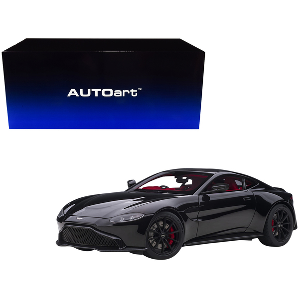 Autoart 2019 Aston Martin Vantage RHD Jet Black 1:18