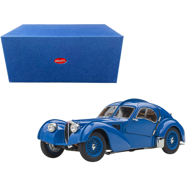 Autoart 1938 Bugatti Type 57SC Atlantic Blue 1:43