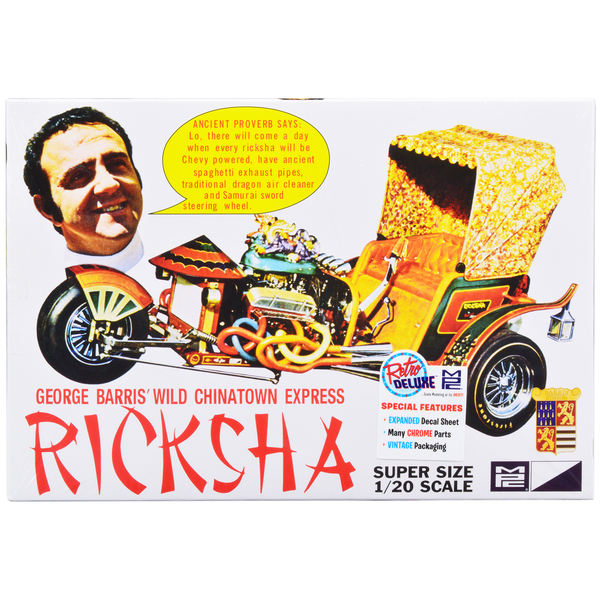 MPC George Barris Wild Chinatown Express Ricksha 1:20