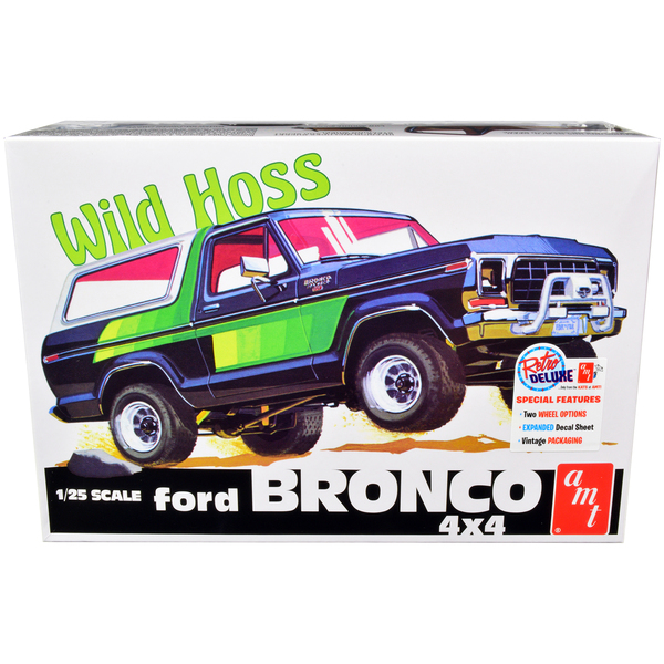 AMT Ford Bronco 4x4 "Wild Hoss" 1/25 Scale Model Kit