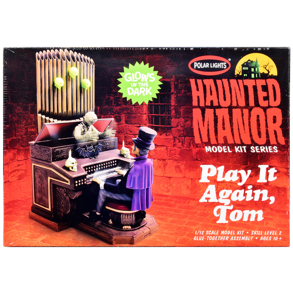 Polar Lights Haunted Manor "Play it Again, Tom" Diorama 1/12 Scale