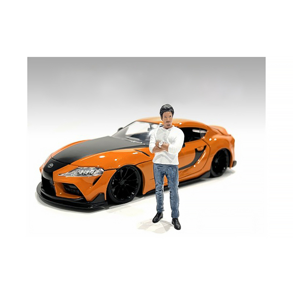 American Diorama Car Meet 3: Figurine 8, 3-Inch