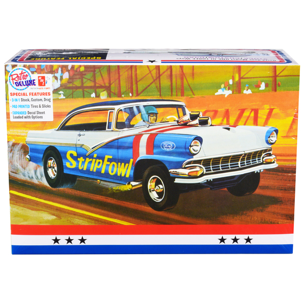 AMT 1956 Ford Victoria Hardtop Model Kit - 1/25 Scale