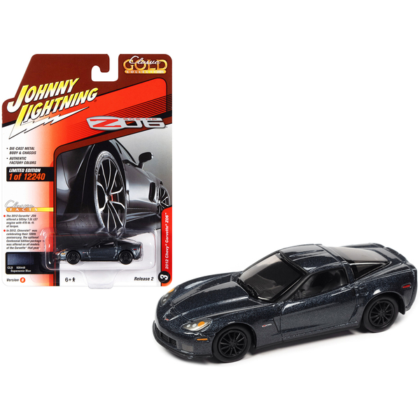 Johnny Lightning 1/64 Corvette Z06 Supersonic Blue