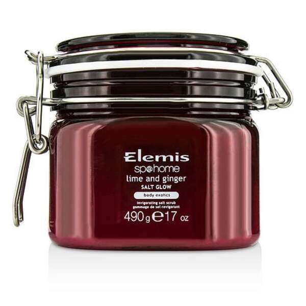 Elemis Exotic Lime & Ginger Salt Glow - 17oz (490g) - Invigorating Body Exfoliant