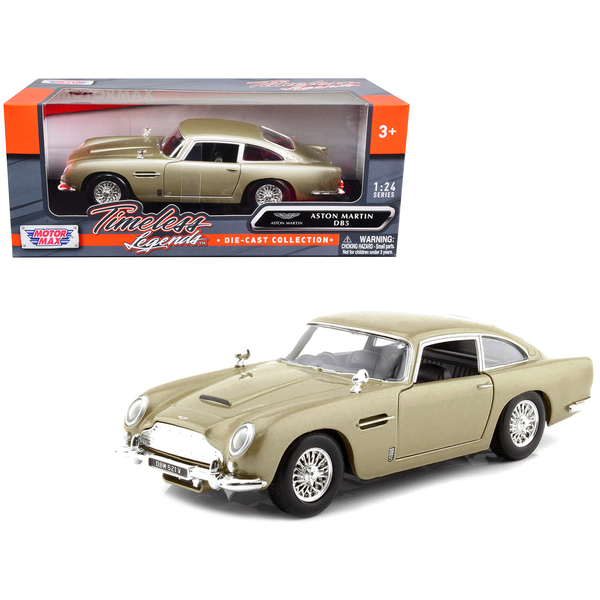 Motormax Aston Martin DB5 Gold 1/24 Diecast
