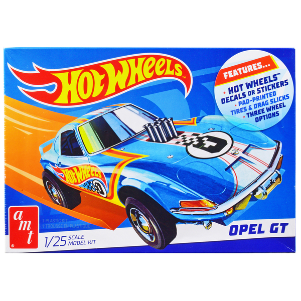 AMT Hot Wheels Opel GT 1/25 Scale Model Kit