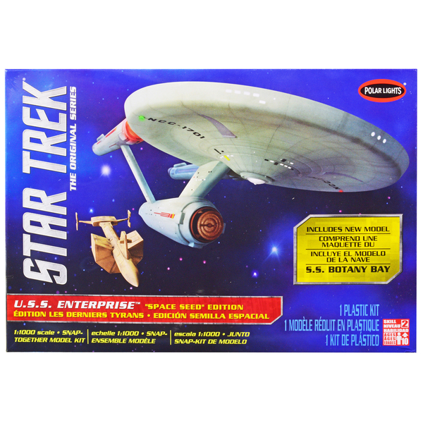 Polar Lights Star Trek U.S.S. Enterprise & S.S. Botany Bay Model Kit