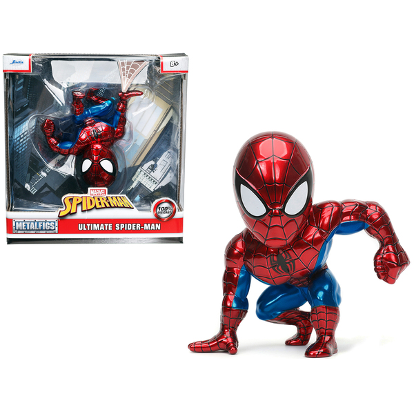 Jada Marvel's Spider-Man Metalfigs Ultimate Spider-Man 5-Inch Die-Cast Figure