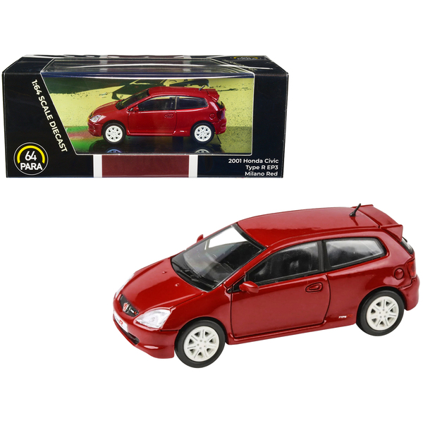 Paragon Milano Red 2001 Honda Civic Type R 1/64