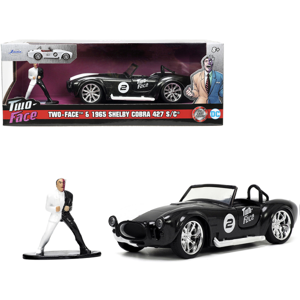 Jada 1965 Shelby Cobra 427 S/C #2 w/ Harvey Two-Face Figure