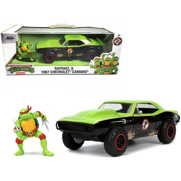 Jada 1967 Chevy Camaro Offroad TMNT Raphael Edition 1/24 Scale