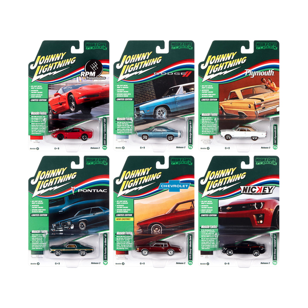 Johnny Lightning Muscle Cars USA Set A 6-Piece 1/64