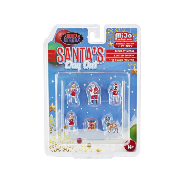American Diorama "Santa's Day Out" Set 1/64