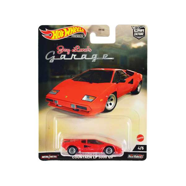 Hot Wheels Lamborghini Countach LP 5000 QV Red 2.75"