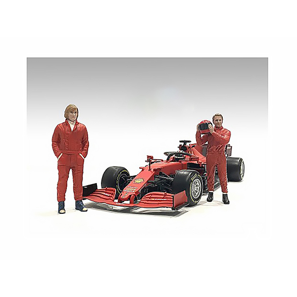 American Diorama 70's Racing Legends Figure Set (1.75")