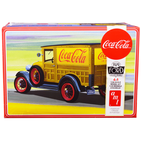 AMT 1929 Ford Woody/Pickup Coca-Cola 1/25 Scale Kit