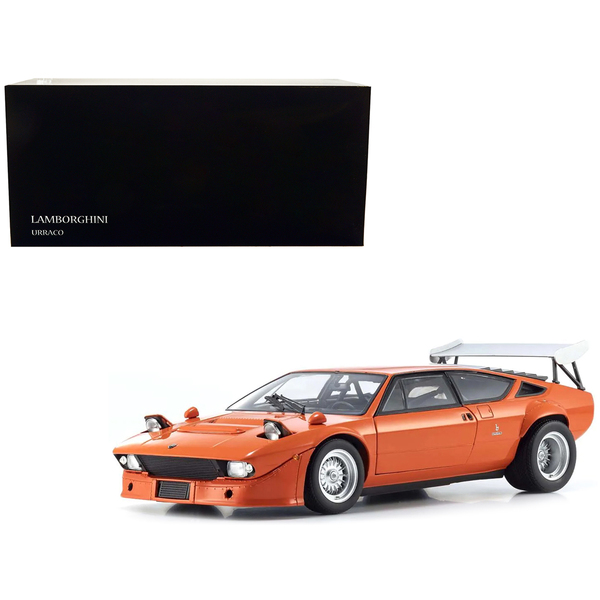 Kyosho Lamborghini Urraco Rally Orange 1/18 Diecast Model