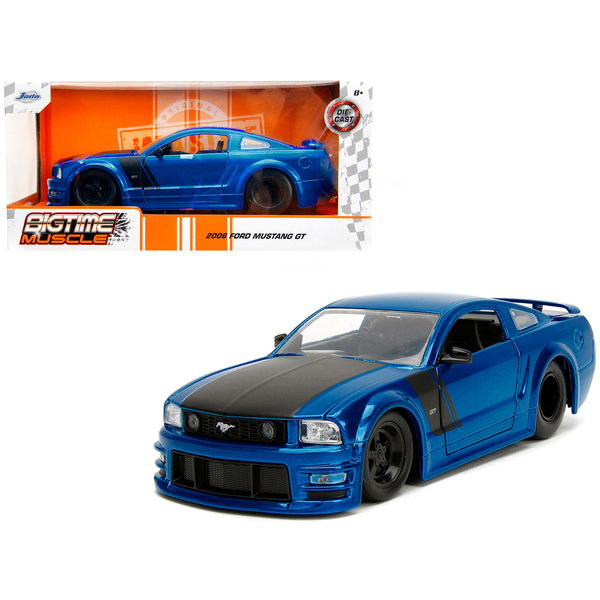 Jada 2006 Ford Mustang GT Blue Metallic 1/24
