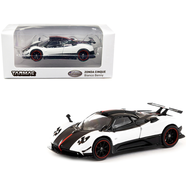 Tarmac Works Global64 Pagani Zonda Cinque Bianco 1:64