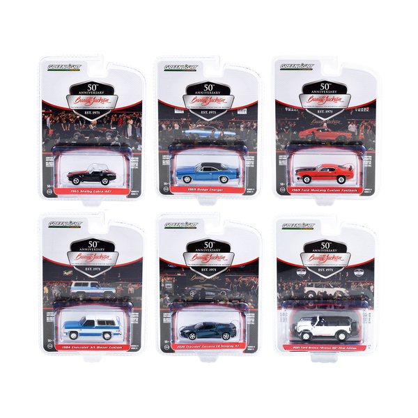 Greenlight Barrett-Jackson Scottsdale Ed. 1:64 Scale Diecast Car Set
