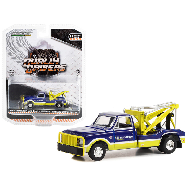 Greenlight 1967 Chevy C-30 Dually Wrecker - Michelin Diecast