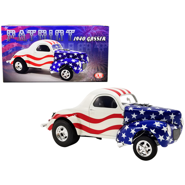ACME 1940 Gasser Patriot American Flag Livery 1/18 Diecast